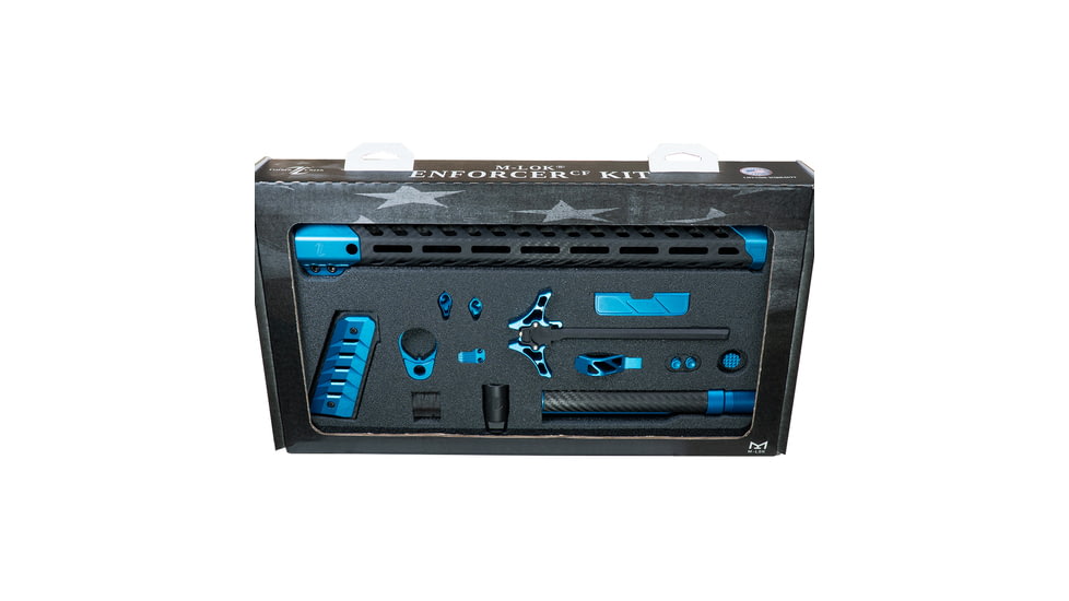Timber Creek TCO Enforcer Carbon Fiber Kit, Blue, TC ECFK B