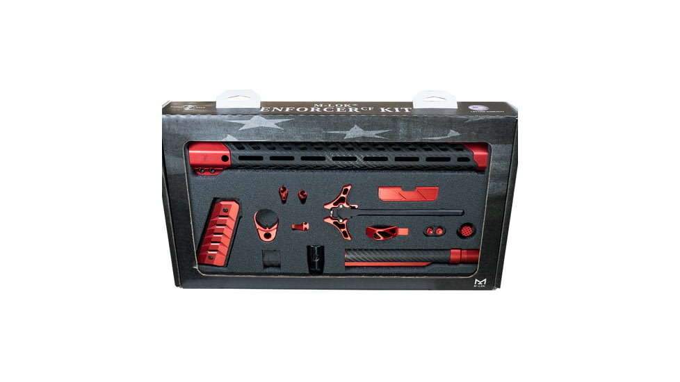 Timber Creek TCO Enforcer Carbon Fiber Kit, Red Anodized, TC ECFK R