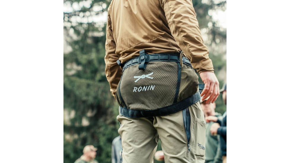 Timber Ninja Outdoors Timber Ninja Outdoors Black Belt Ronin Saddle XL 36" - 40" Military Green, RXL66701