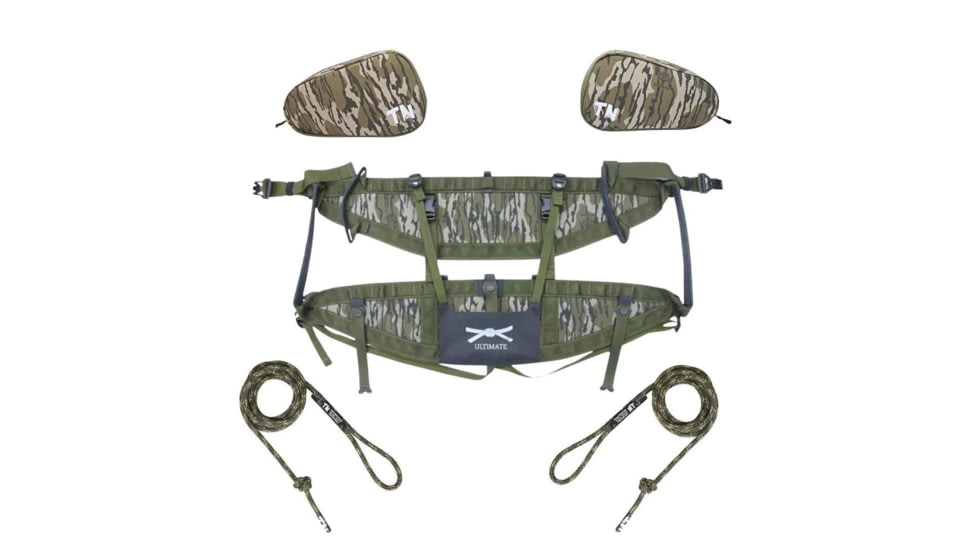 Timber Ninja Outdoors Timber Ninja Outdoors Ultimate Saddle Starter Kit Regular Up To 36" Mossy Oak Bottomland, USKMBR66721