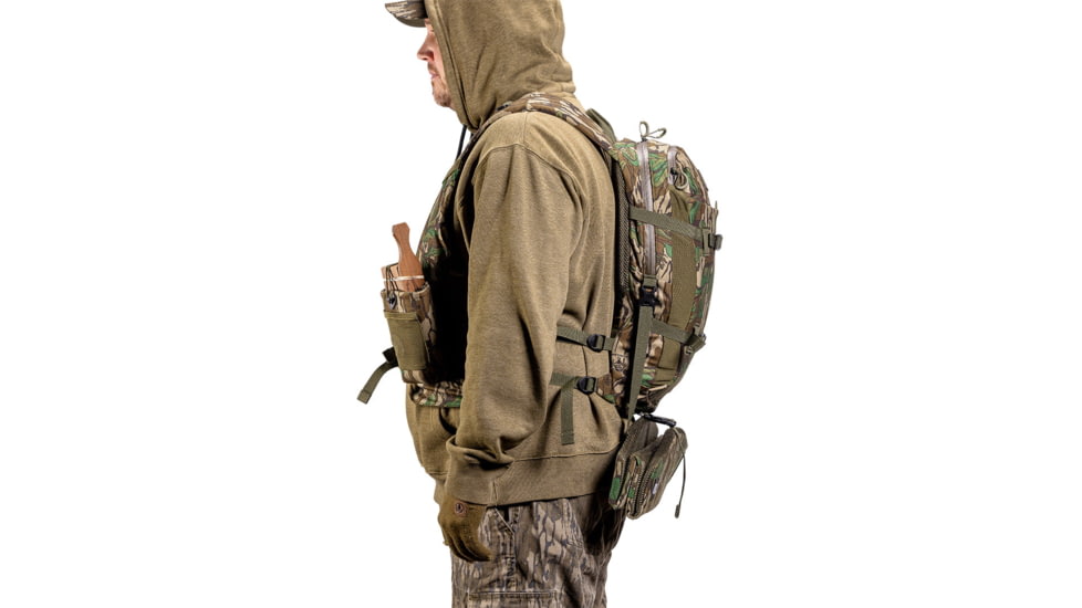 Timber Ninja Ridge Runner Vest, Mossy Oak Greenleaf, TBGL35739