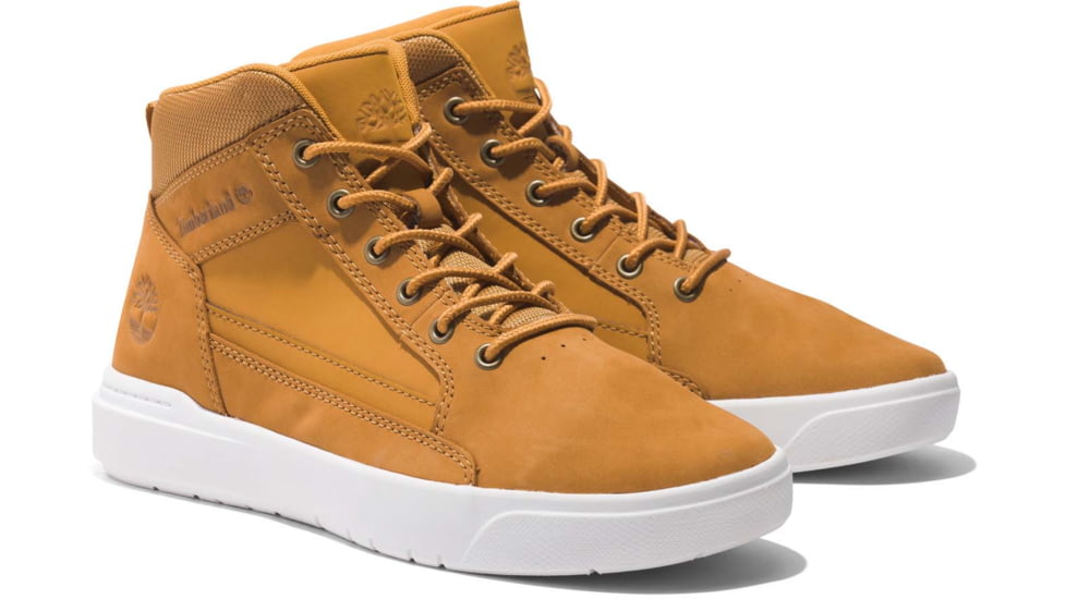 Timberland Allston Mid Lace Up Shoes - Mens, Wheat Nubuck, 14, Medium, TB0A65Q175414000M