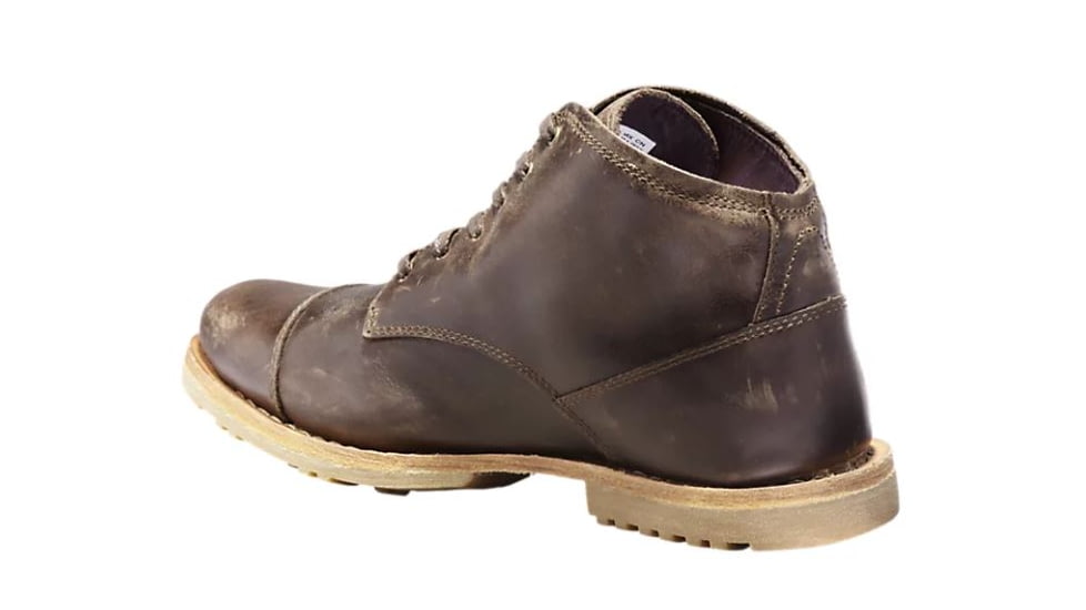 Timberland Bardstown Waterproof Cap Toe Chukka Shoes - Men's, Dark Brown Full-Grain, 10, TB0A27QE201-10-MED