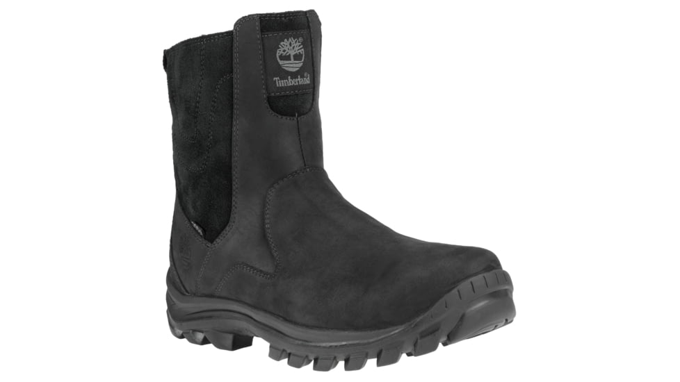 Timberland Chillberg Side Zip Waterproof Winter Boot - Men's-Black-Medium-10.5 US