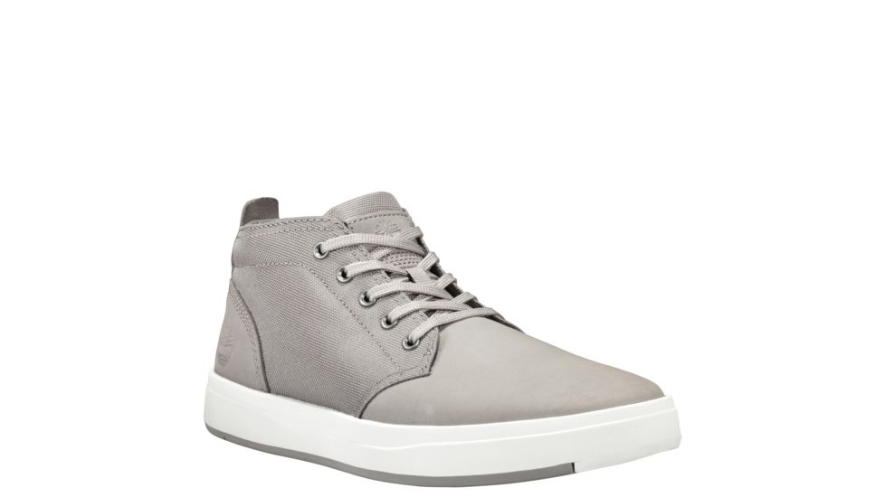 Timberland Davis Square F/L Chukka Casual Shoes - Men's, Steeple Grey Nubuck, Medium, 8, TB0A1SESF49-80-Medium