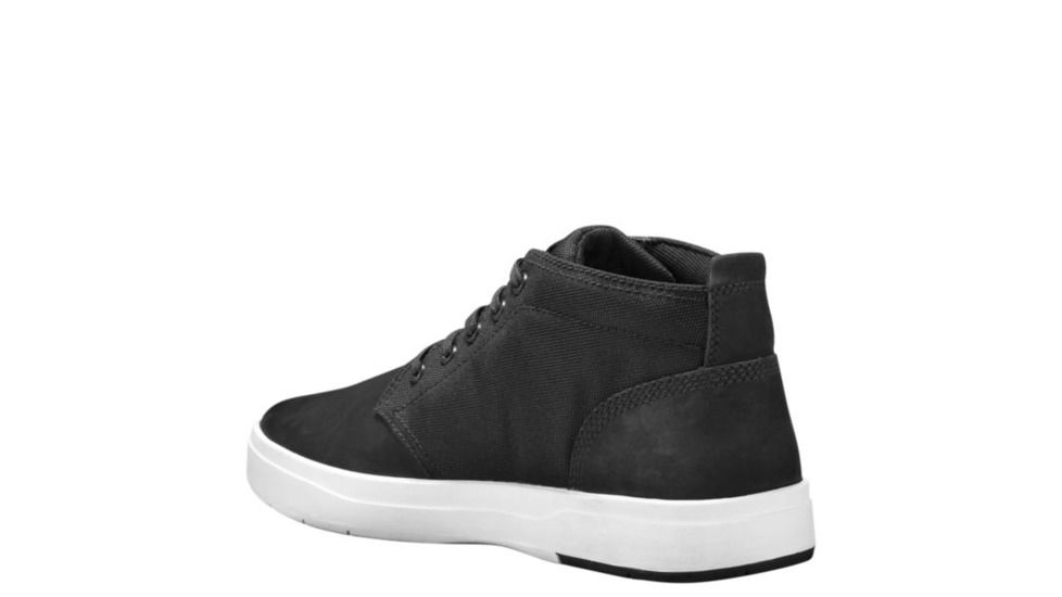 Timberland Davis Square F/L Chukka Casual Shoes - Mens, Black Nubuck w/Cordora, Medium, 8.5, TB0A1OI5001-85-Medium
