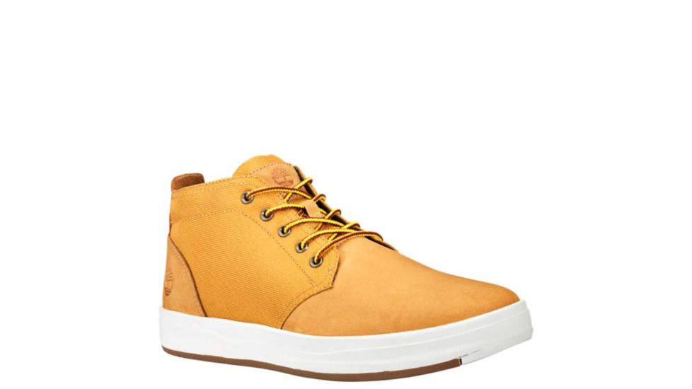 Timberland Davis Square F/L Chukka Casual Shoes - Mens, Wheat Nubuck w/Cordora, Medium, 13, TB0A1OI3231-130-Medium