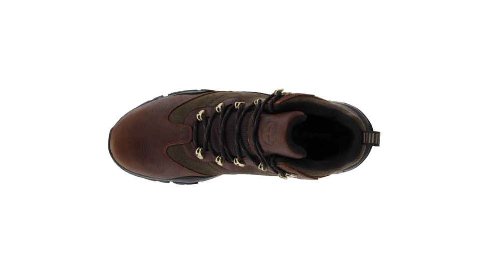 Timberland Garrison Field Waterproof Mid Hiker - Mens, Dark Brown Full-Grain, 10.5, TB0A2468V12-10.5-MED