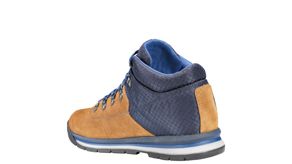 Timberland GT Rally Mid Leather/Fabric Mixed-Media Boots - Men's, Tan, Medium, 9.5, TB0A1QJKD51-95-Medium