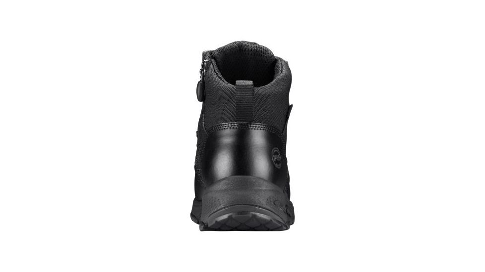 Valor 5in Tactical Boot, Soft Toe, Waterproof, Side-Zip, Black, 8.5 Wide