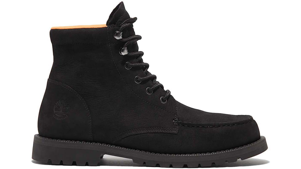 Timberland Redwood Falls Waterproof Moc-Toe Boot - Mens, Black Nubuck, 7, Medium, TB0A41M7W0507000M