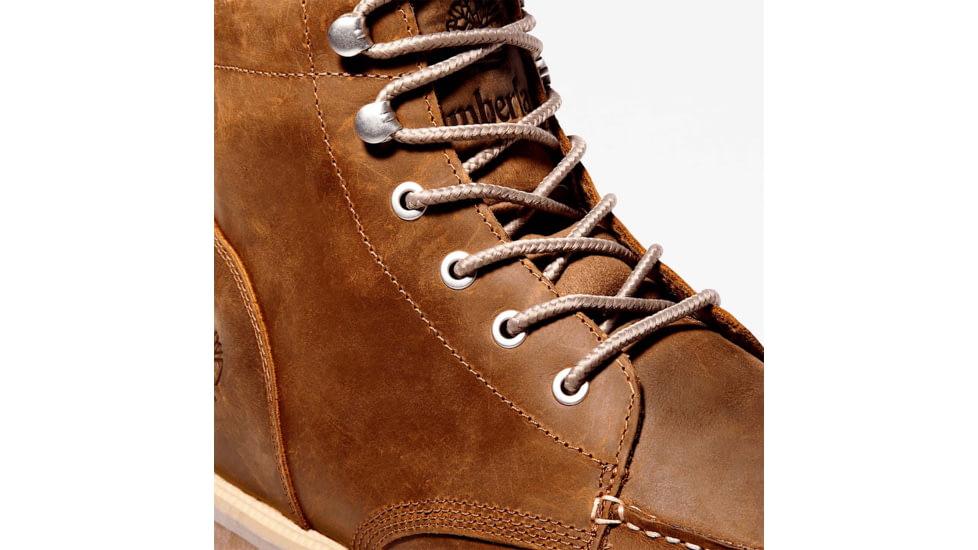 Timberland Redwood Falls Waterproof Moc-Toe Boot - Mens, Saddle, 9, Medium, TB1A2EDRF1309000M