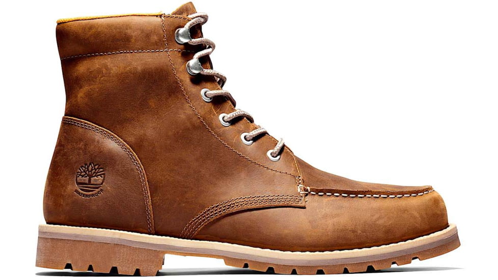 Timberland Redwood Falls Waterproof Moc-Toe Boot - Mens, Saddle, 9, Medium, TB1A2EDRF1309000M