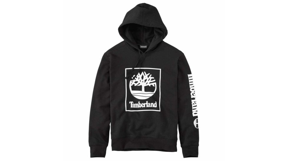 Timberland Seasonal Logo Hoodie Sweat - Mens, Black, Large, TB0A1N9B001-BLK-L