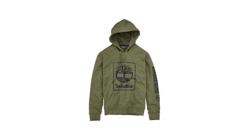 Timberland Seasonal Logo Hoodie Sweat - Mens, Grape Leaf, 3XL, TB0A1N9BA58-GRP LF-3XL