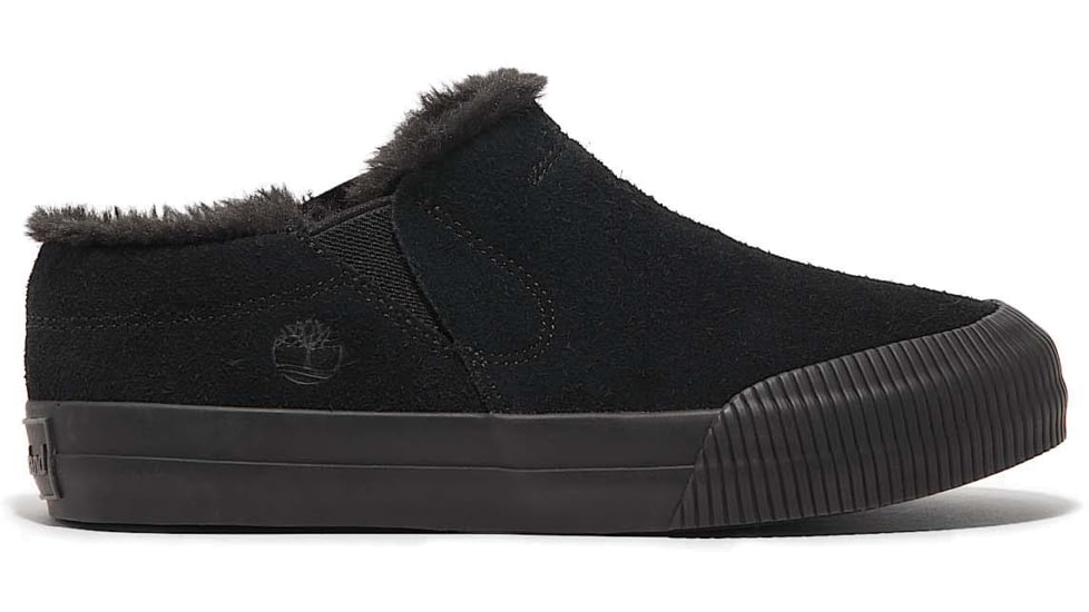 Timberland Skyla Bay 2.0 Warm Lined Low Slip On Sneaker - Womens, Black Suede, 10, Medium, TB0A2ABGEK410000M