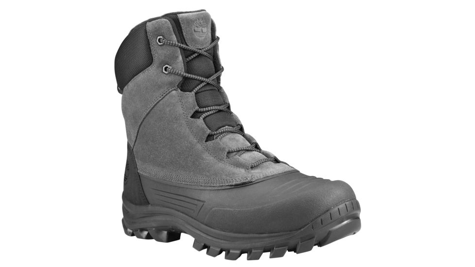 Timberland Snowblades Insulated Warm Lined Boot - Men's, Dark Grey Suede, 10.5, TB0A1UT6D97-10.5-MED