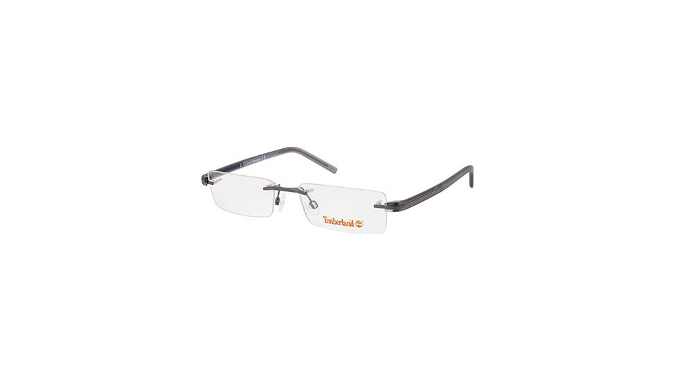 Timberland TB1244 Eyeglass Frames - Shiny Dark Ruthenium Frame Color