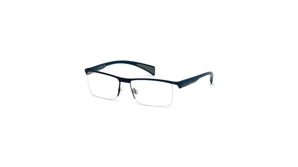 Timberland TB1275 Eyeglass Frames - Matte Blue Frame Color