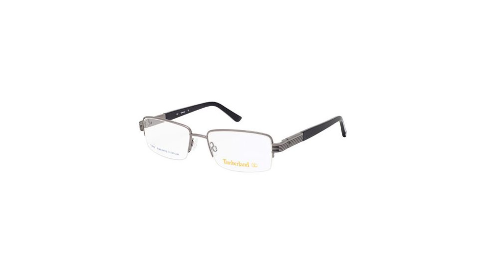 Timberland TB1534 Eyeglass Frames - Shiny Gun Metal Frame Color