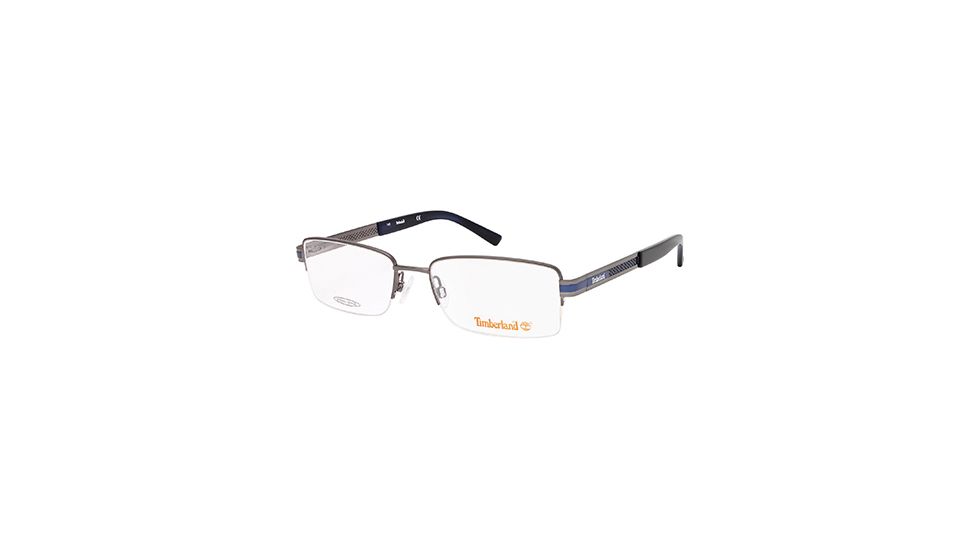 Timberland TB1536 Eyeglass Frames - Shiny Gun Metal Frame Color