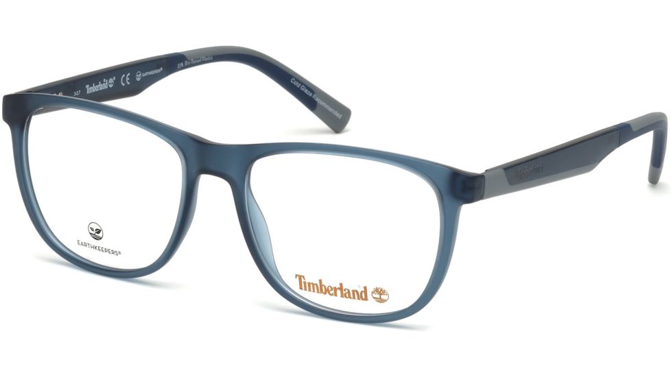Timberland TB1576 Eyeglass Frames - Matte Blue Frame Color