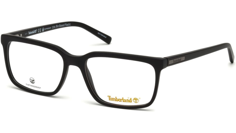 Timberland TB1580 Eyeglass Frames - Matte Black Frame Color