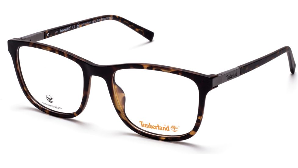 Timberland TB1603 Eyeglass Frames - Dark Havana Frame Color