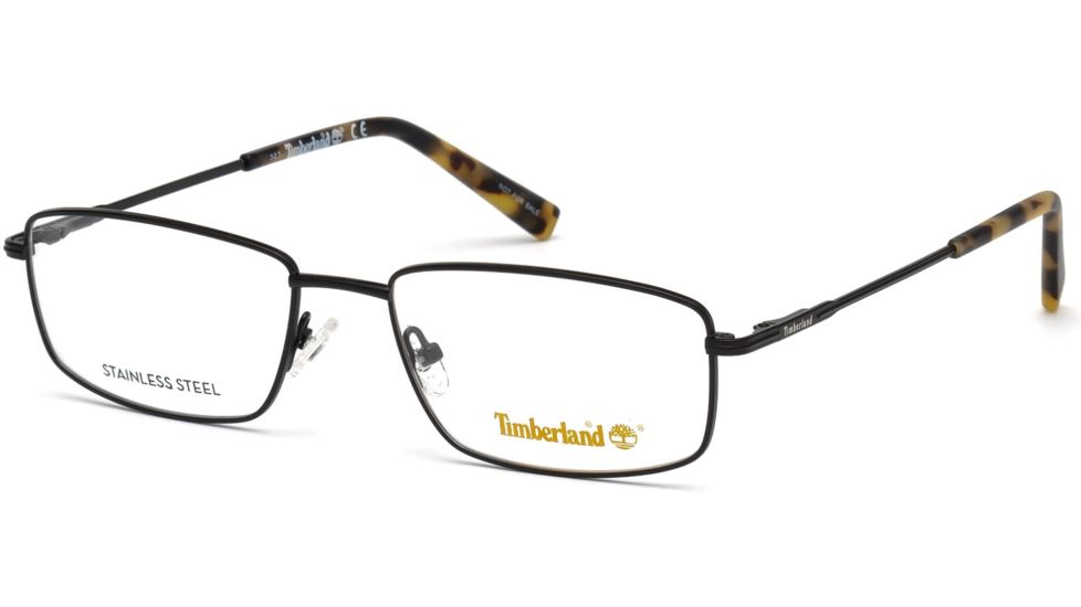 Timberland TB1607 Eyeglass Frames - Matte Black Frame Color