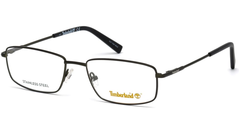 Timberland TB1607 Eyeglass Frames - Matte Dark Green Frame Color