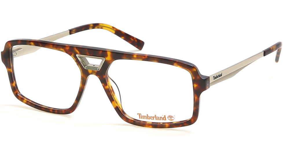 Timberland TB1644 Eyeglass Frames - Dark Havana Frame Color, Dark Havana Lens Color