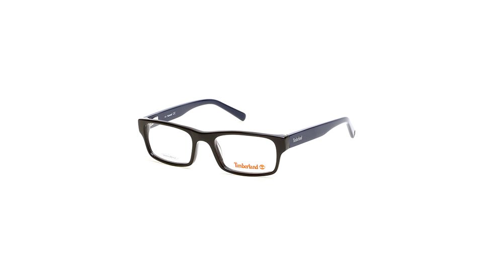 Timberland TB5055 Eyeglass Frames - Shiny Dark Brown Frame Color