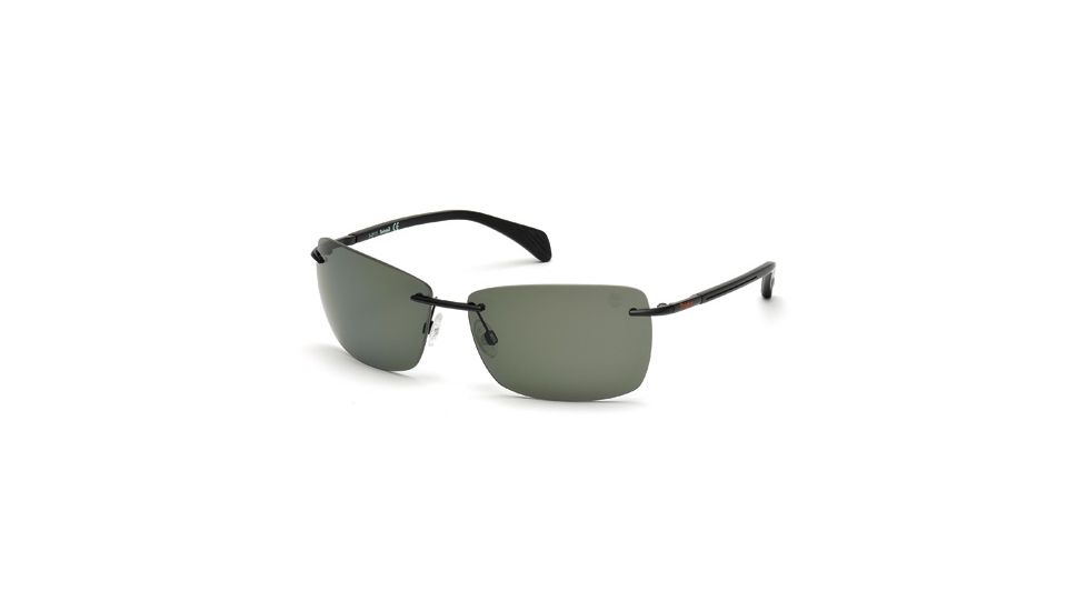 Timberland TB9009 Sunglasses - Matte Black Frame Color