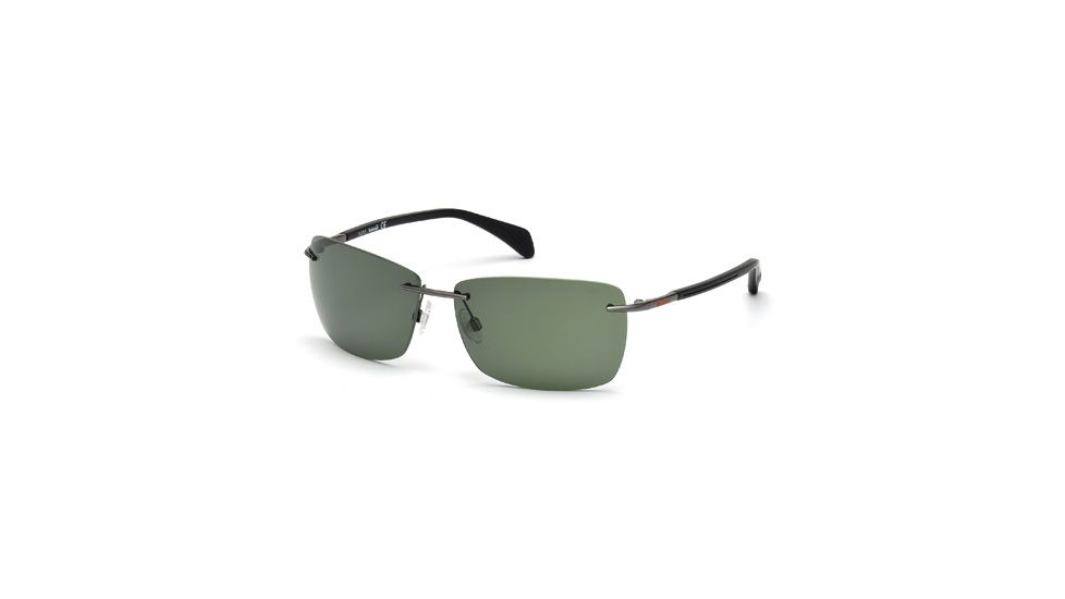 Timberland TB9009 Sunglasses - Shiny Gunmetal Frame Color