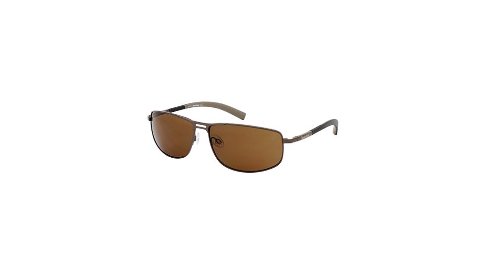 Timberland TB9039 Sunglasses - Shiny Dark Brown Frame Color