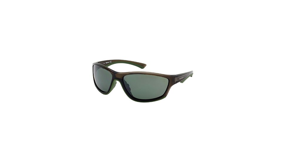 Timberland TB9045 Sunglasses - Shiny Dark Green Frame Color
