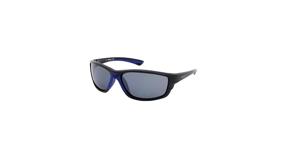 Timberland TB9046 Sunglasses - Shiny Black / Smoke Frame Color