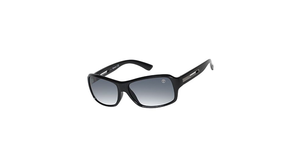 Timberland TB9065 Sunglasses - Shiny Black / Smoke Frame Color