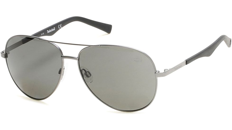 Timberland TB9109 Sunglasses - Matte Gun Metal Frame Color
