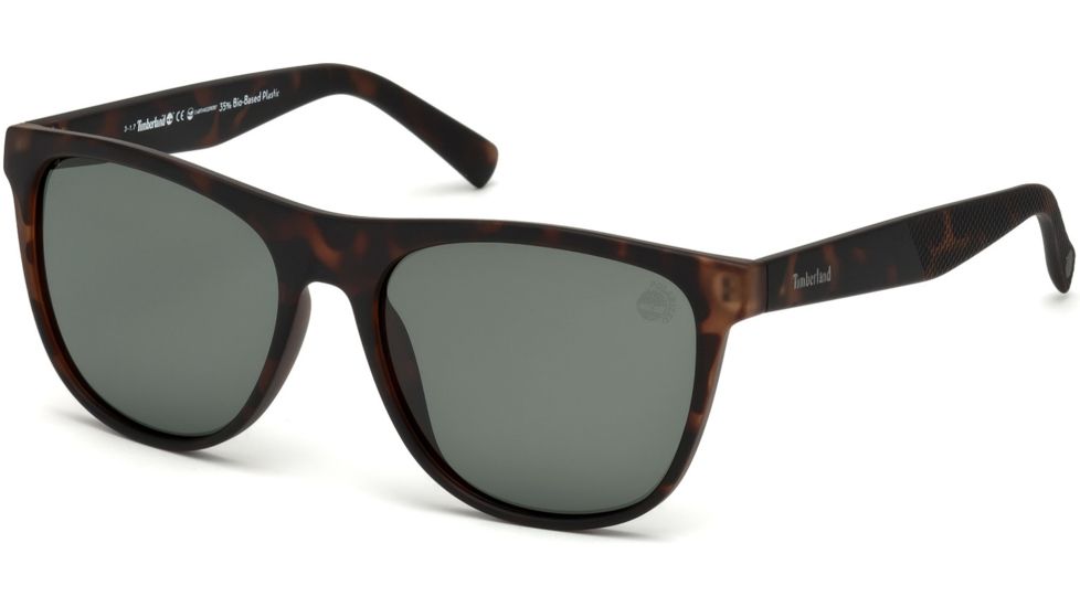 Timberland TB9124 Sunglasses - Dark Havana Frame Color