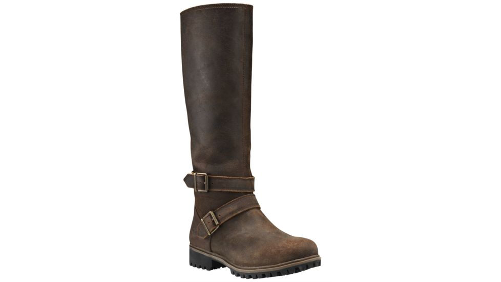Timberland Wheelwright Tall Waterproof Casual Boot - Women's-Dark Brown-Medium-10