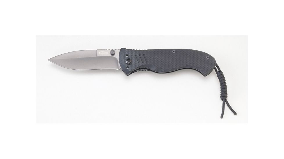 Timberline Knives Battlehog Assisted Opener Knife, Titanium Coated Spearpoint Blade, Black, 3.00" 1162
