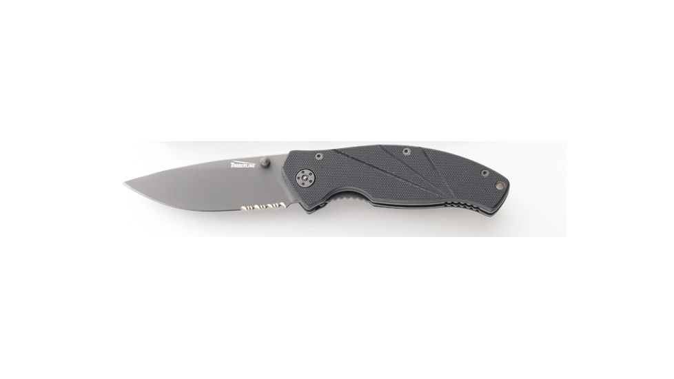 Timberline Knives Large Workhorse knife, Black, 3.25" 4301