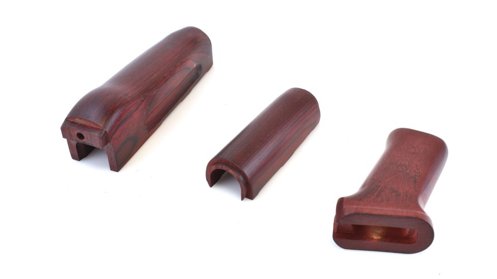 TimberSmith Premium Red Laminate Romanian AK-47 Stock Set TIM06000 RED LAMINATE