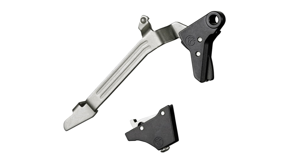 Timney Trigger Alpha For Glock Gen 3-4 Large 3Lb Blackout, 81950753888