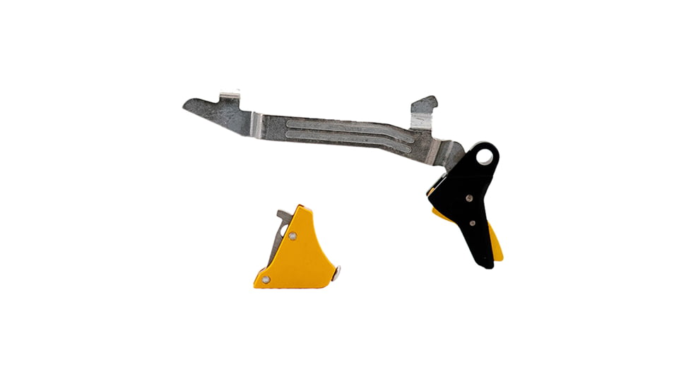 Timney Triggers Alpha Competition Gold Fits Glock Gen5, ALPHAGLOCK5LARGEGOLD