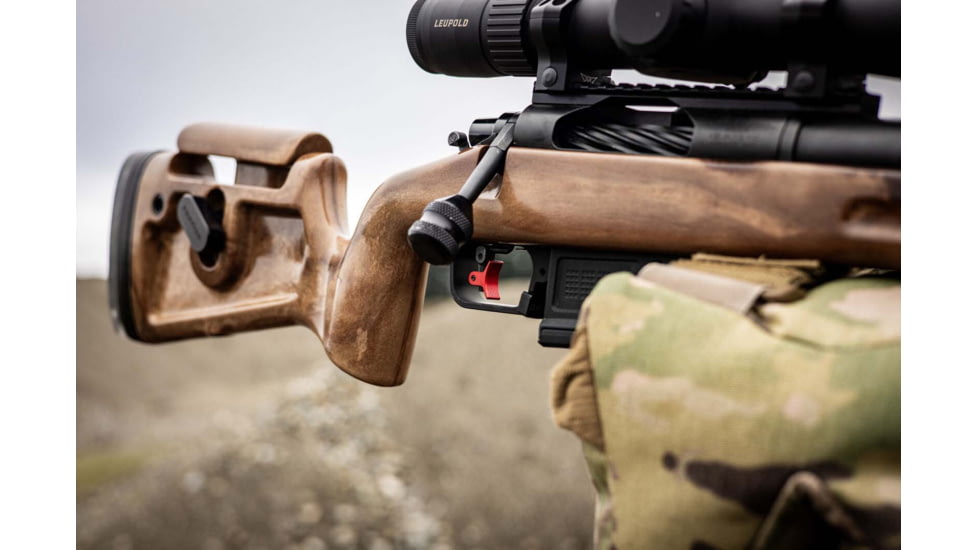 Timney Triggers Calvin Elite Remington 700 Trigger, 8 oz Draw Weight, Black/Gold Finish, Right, 520CEA