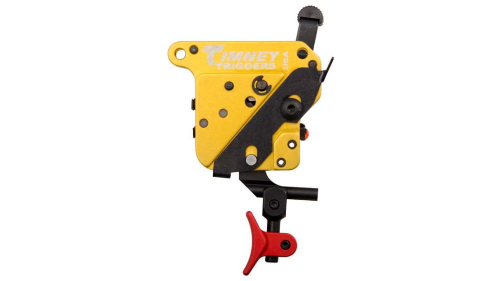 Timney Triggers Calvin Elite Remington 700 Trigger, 8 oz Draw Weight, Black/Gold Finish, Right, 520CEA