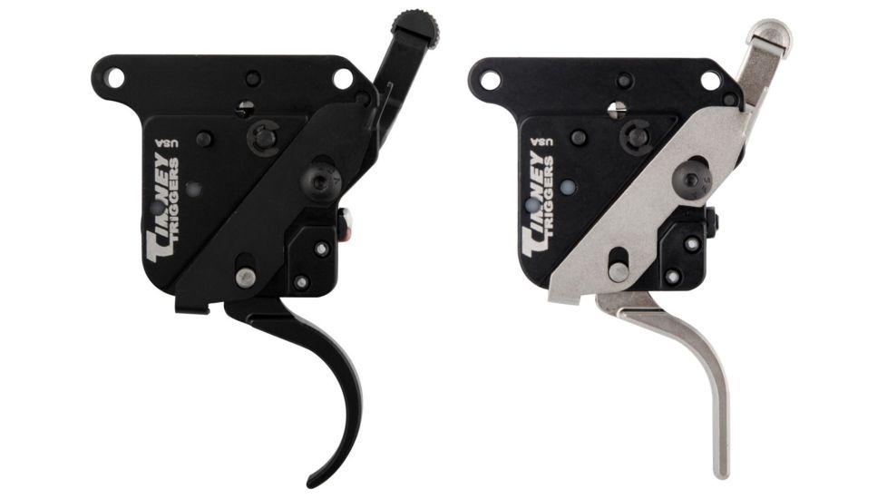 Timney Triggers Remington 700 Trigger w/ Safety, Black, Nickel