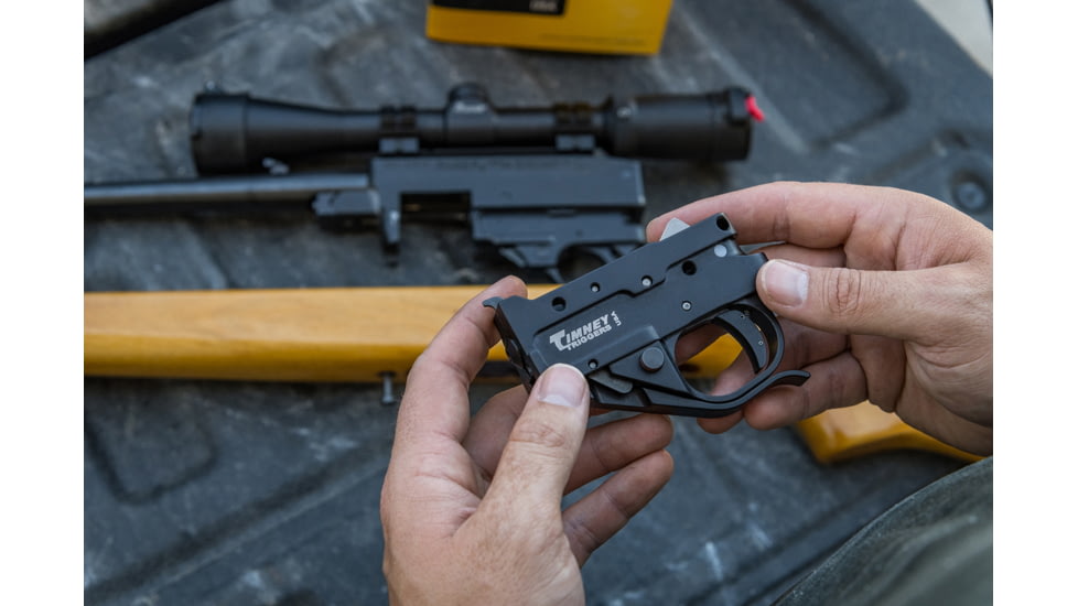 Timney Triggers Ruger 10/22 Black Housing, Black Shoe, 1022-1C